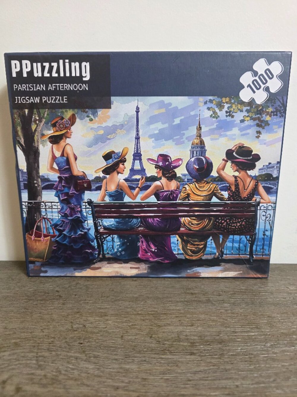 Parisian Afternoon - 1000 Piece Jigsaw Puzzle by PPuzzling